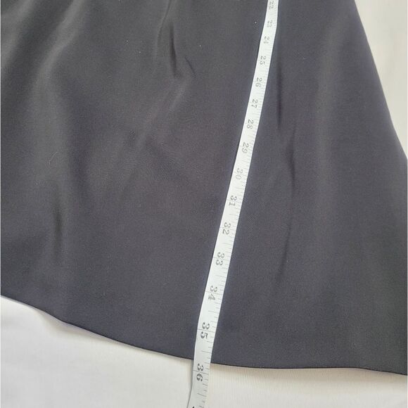 NEW ADRIANNA PAPELL dress black lace sleeveless formal with pockets 6 - Picture 11 of 12